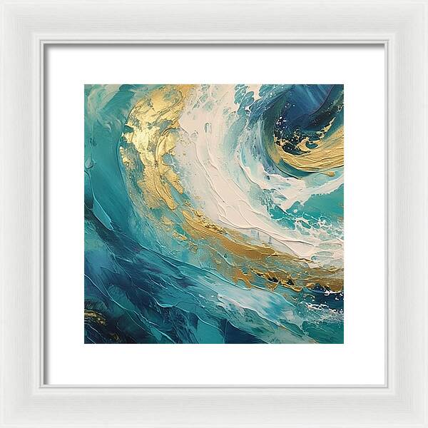 Golden Tide - Framed Print
