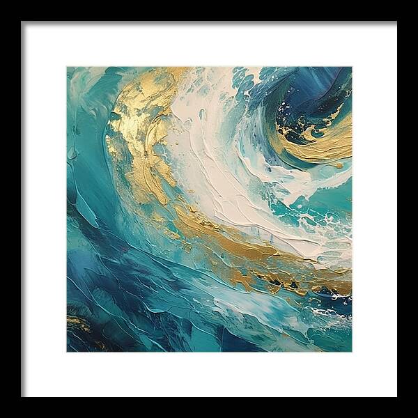 Golden Tide - Framed Print