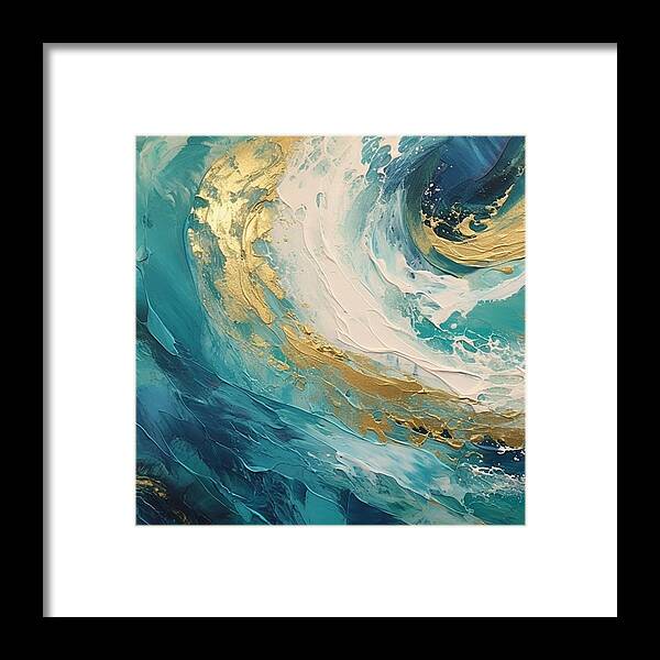 Golden Tide - Framed Print