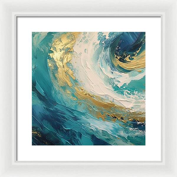 Golden Tide - Framed Print