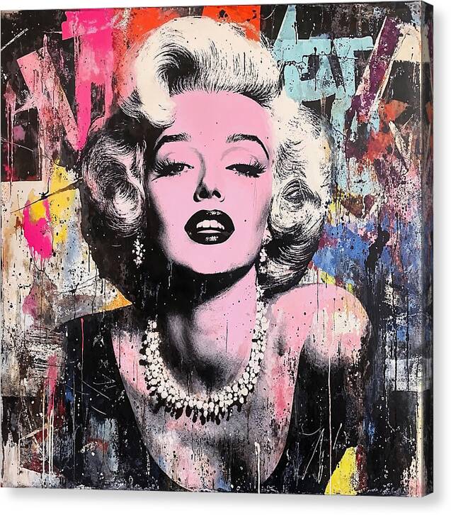 Graffiti Glam - Canvas Print