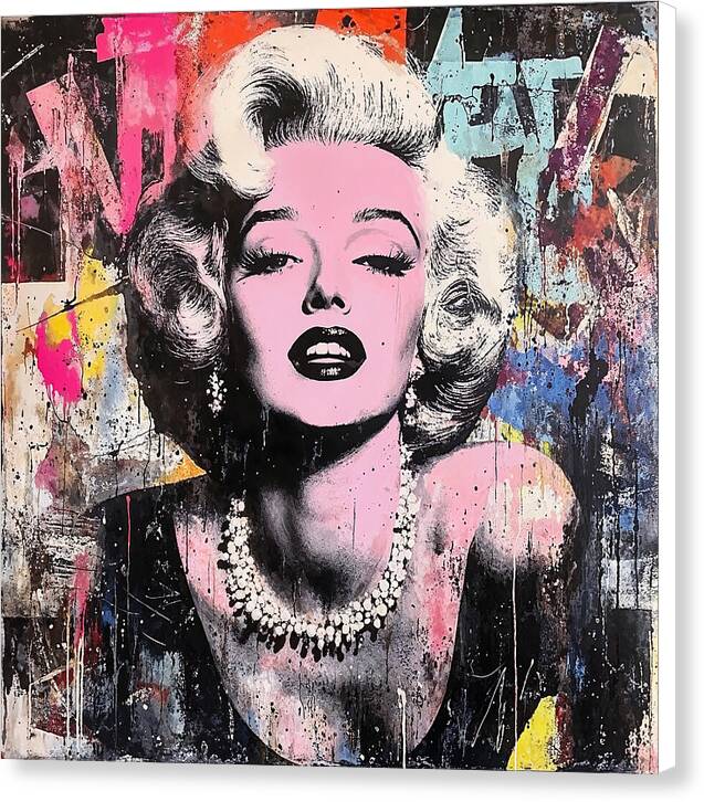 Graffiti Glam - Canvas Print