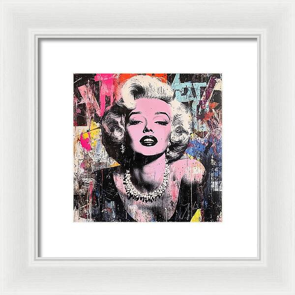 Graffiti Glam - Framed Print