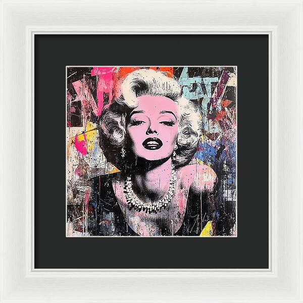 Graffiti Glam - Framed Print