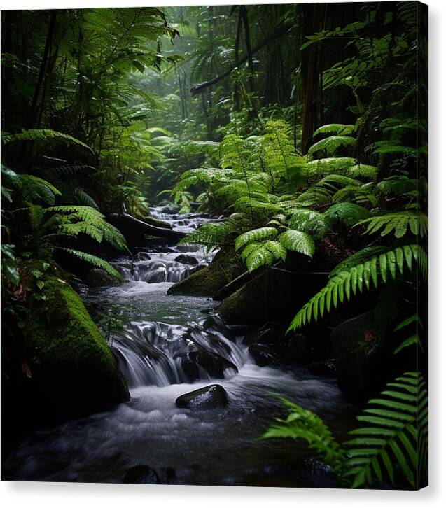 Green Haven - Canvas Print