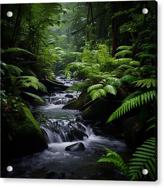 Green Haven - Acrylic Print