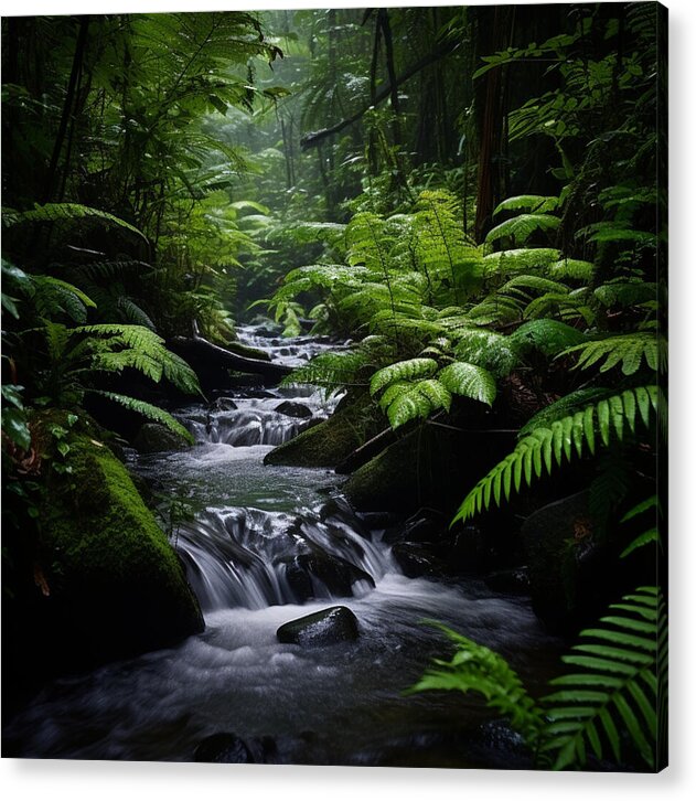 Green Haven - Acrylic Print