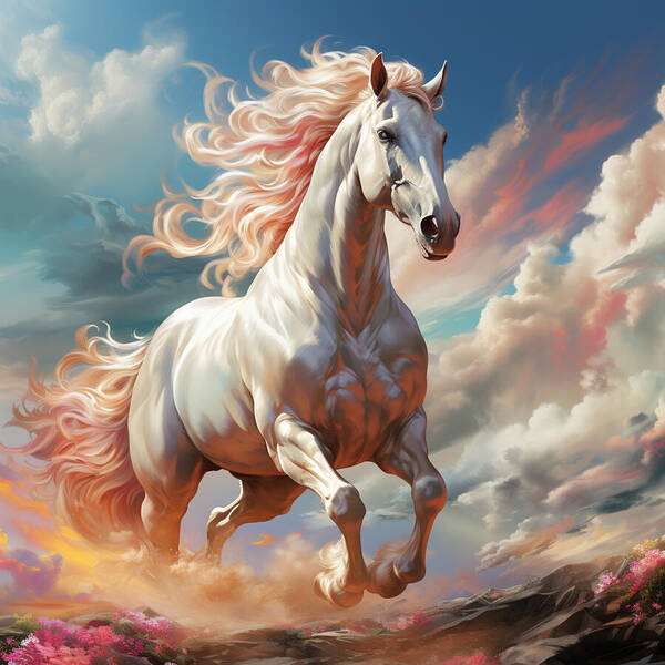 Heavenly Hooves - Art Print