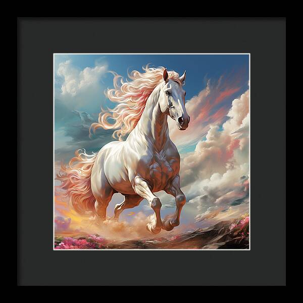Heavenly Hooves - Framed Print