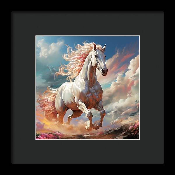 Heavenly Hooves - Framed Print