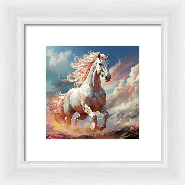 Heavenly Hooves - Framed Print