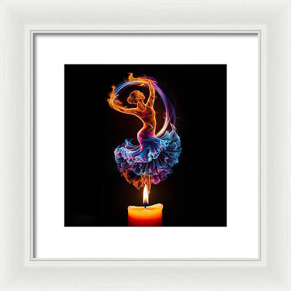 Ignite the Dance - Framed Print