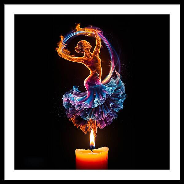 Ignite the Dance - Framed Print