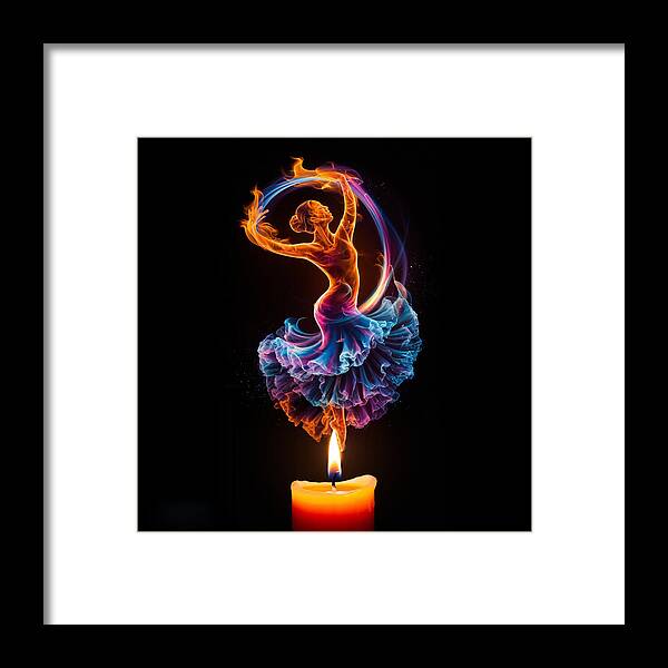Ignite the Dance - Framed Print