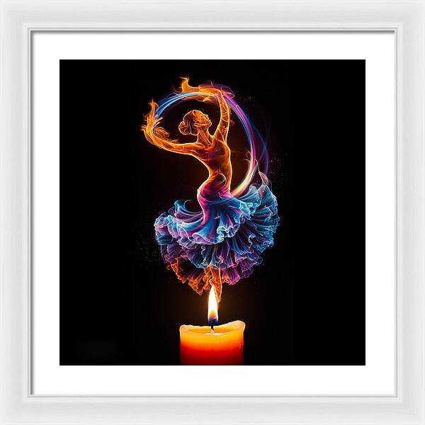 Ignite the Dance - Framed Print