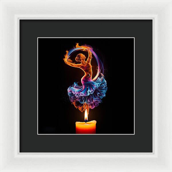 Ignite the Dance - Framed Print