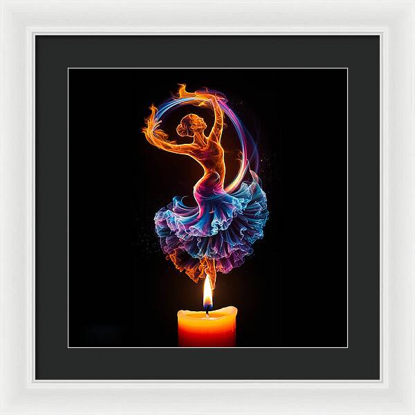 Ignite the Dance - Framed Print