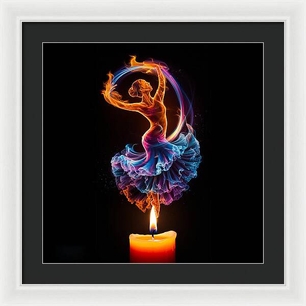 Ignite the Dance - Framed Print