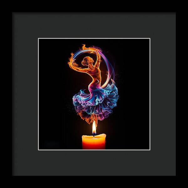 Ignite the Dance - Framed Print