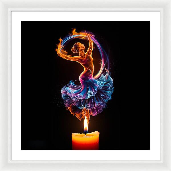 Ignite the Dance - Framed Print