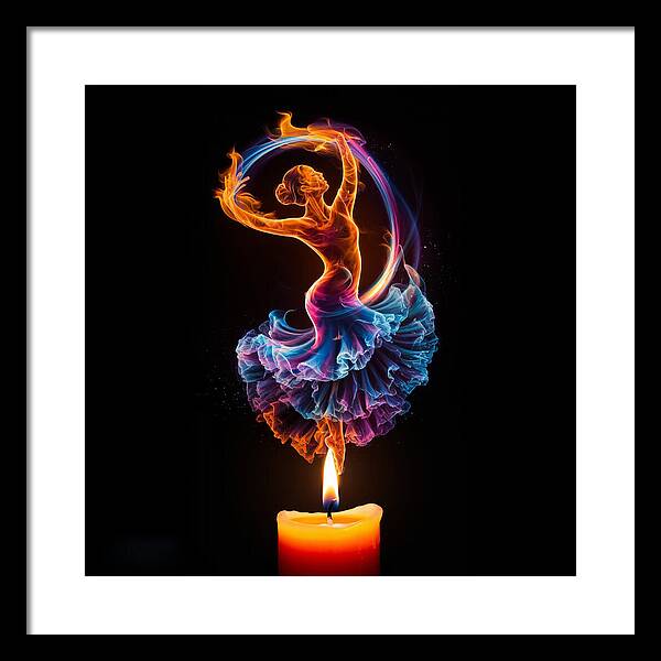 Ignite the Dance - Framed Print