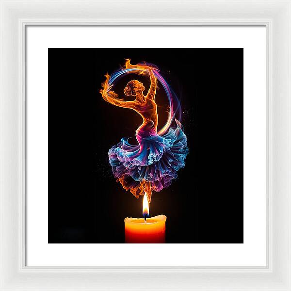 Ignite the Dance - Framed Print