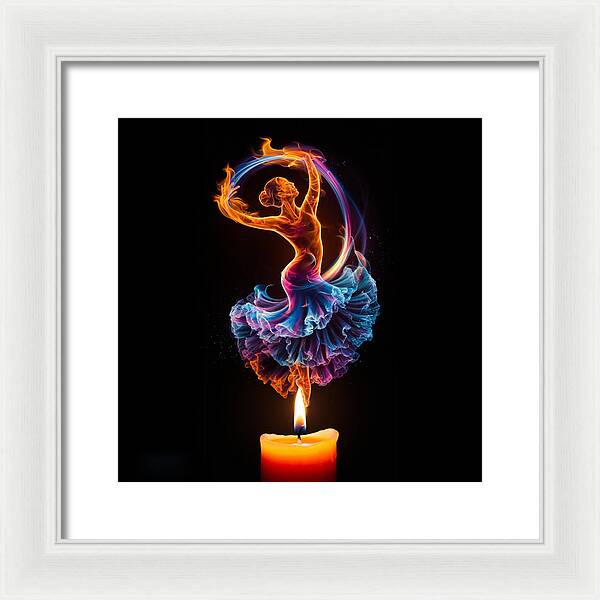 Ignite the Dance - Framed Print