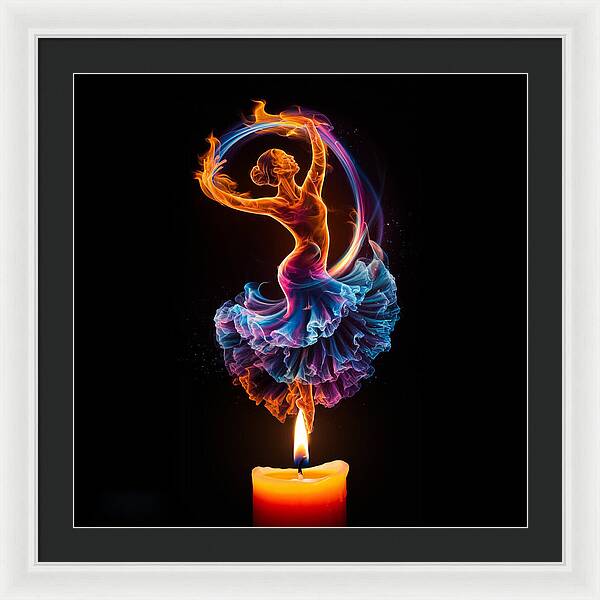 Ignite the Dance - Framed Print