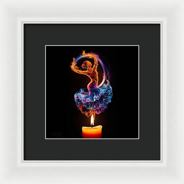 Ignite the Dance - Framed Print
