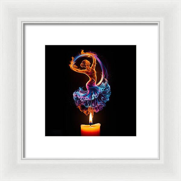 Ignite the Dance - Framed Print