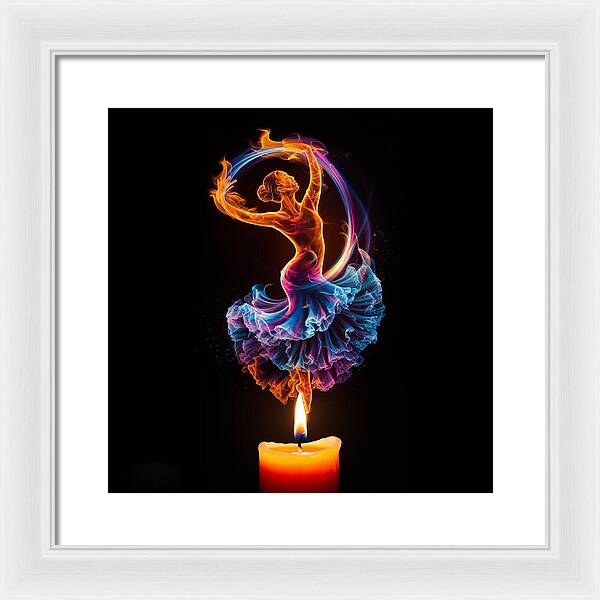 Ignite the Dance - Framed Print