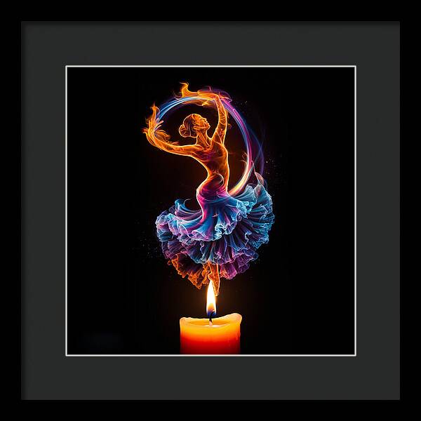 Ignite the Dance - Framed Print