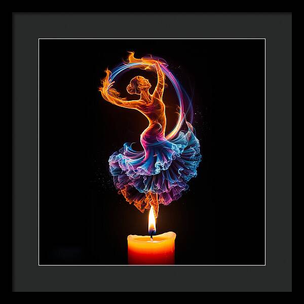 Ignite the Dance - Framed Print