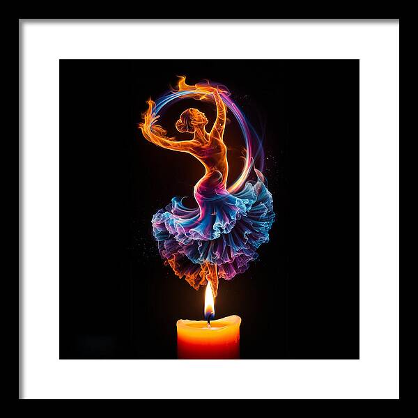 Ignite the Dance - Framed Print