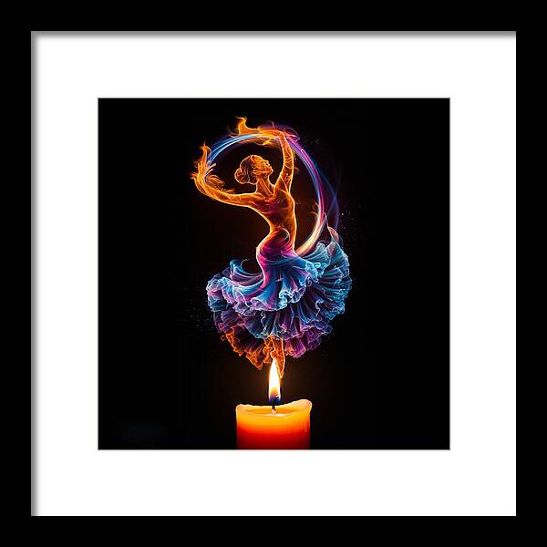 Ignite the Dance - Framed Print