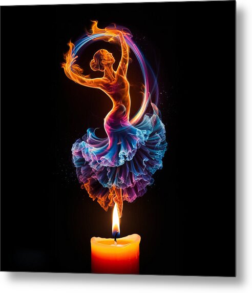 Ignite the Dance - Metal Print