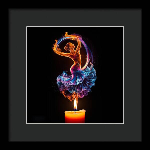 Ignite the Dance - Framed Print
