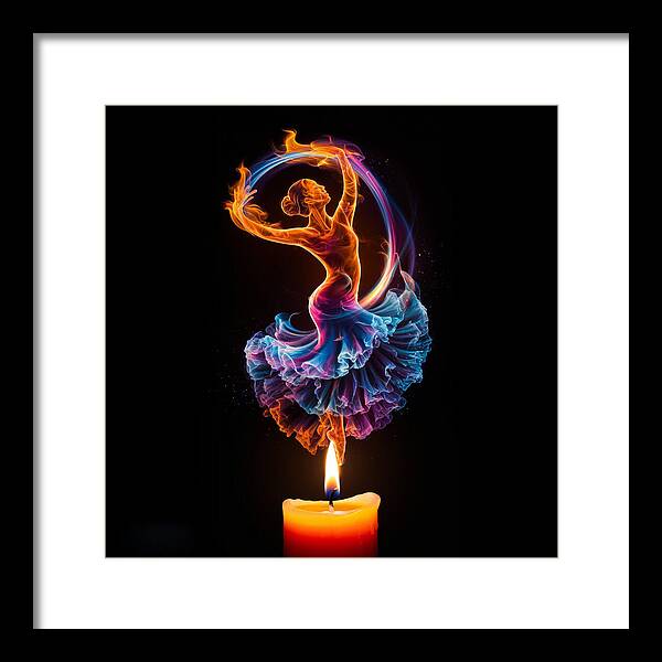 Ignite the Dance - Framed Print