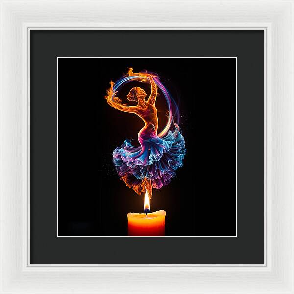 Ignite the Dance - Framed Print