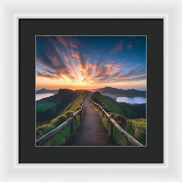 Journey of Light - Framed Print