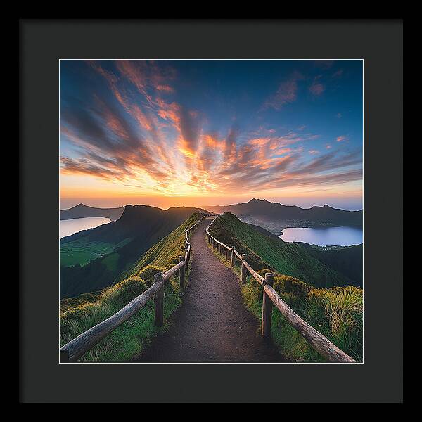 Journey of Light - Framed Print