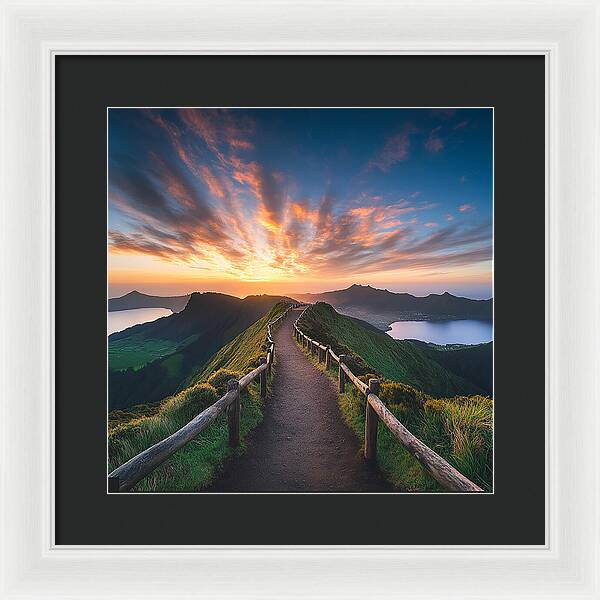 Journey of Light - Framed Print