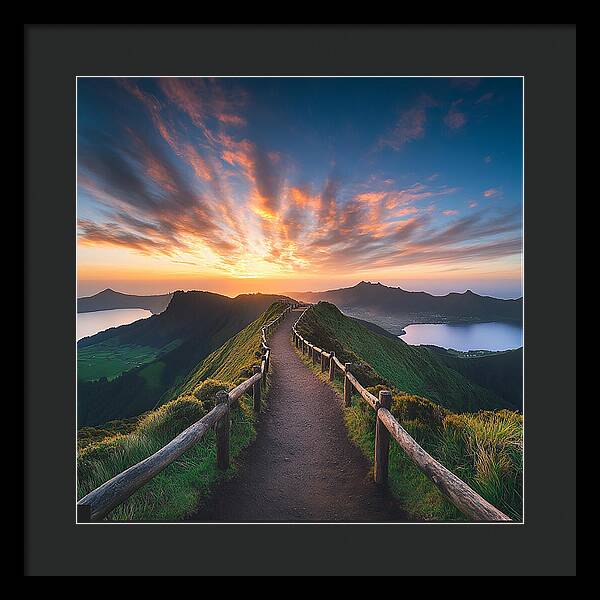 Journey of Light - Framed Print