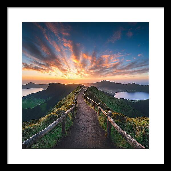 Journey of Light - Framed Print