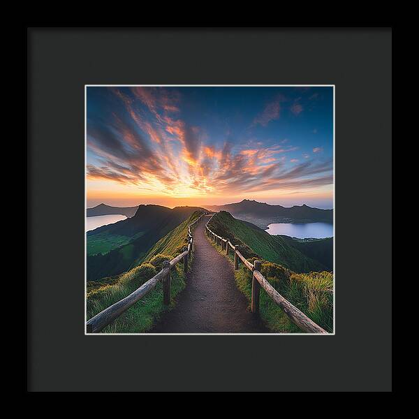 Journey of Light - Framed Print