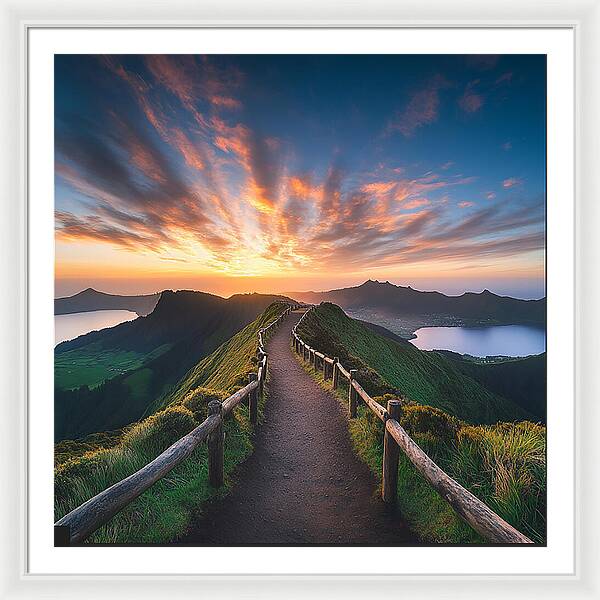 Journey of Light - Framed Print