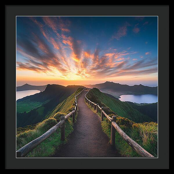 Journey of Light - Framed Print