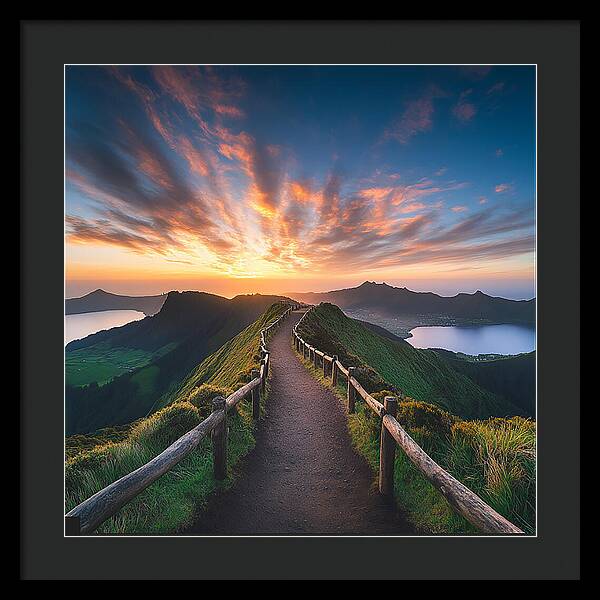 Journey of Light - Framed Print