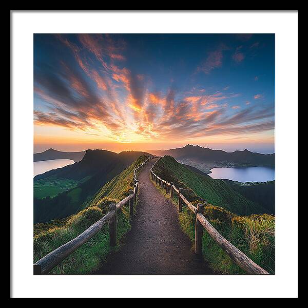 Journey of Light - Framed Print