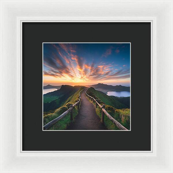 Journey of Light - Framed Print